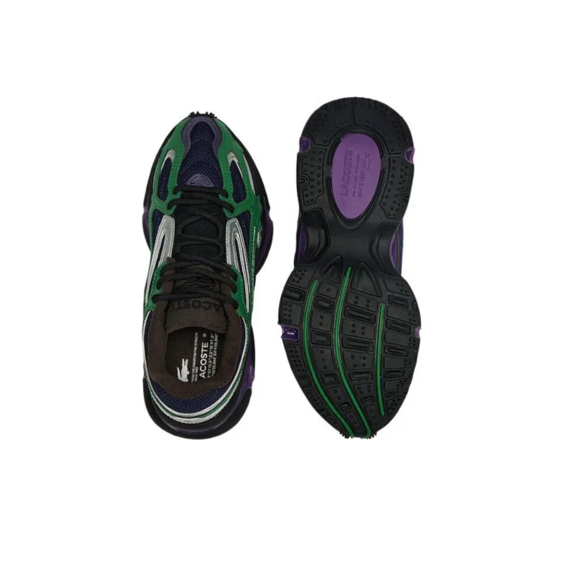 LACOSTE L003 2K24 Low Top Casual Shoes Women's Navy Blue-4