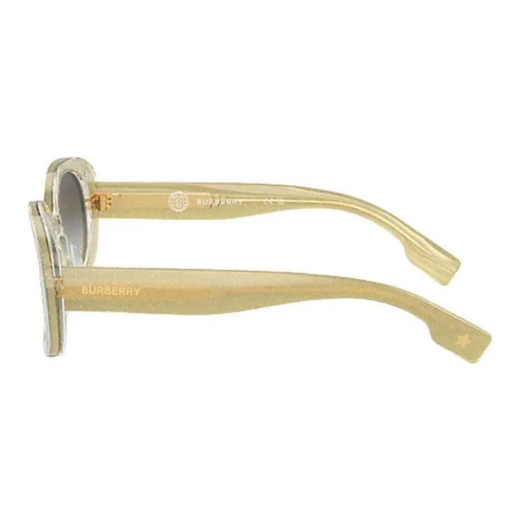 Burberry Acetate Oval Sunglasses Kids' Gold-2