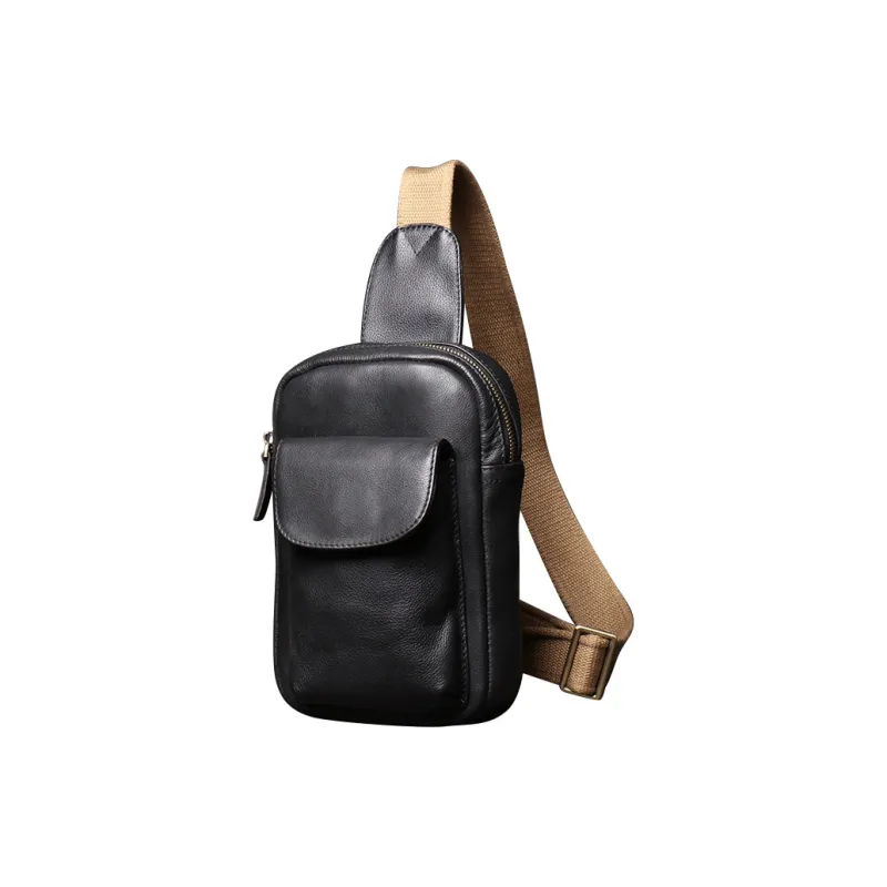 DOSRFINI Cow Leather Sling Bag Regular Men's-1