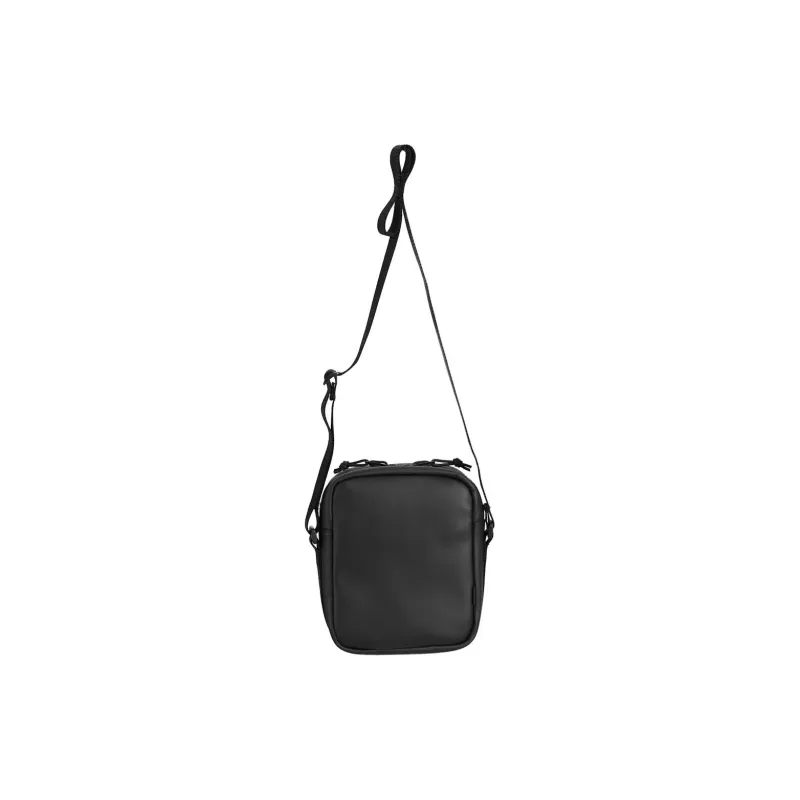 Supreme Cow Leather Crossbody Bag, Shoulder Bag Unisex Black-3