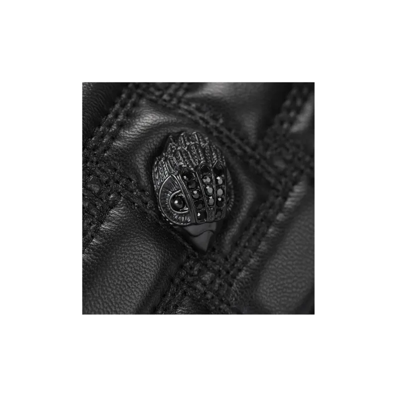 Kurt Geiger London Leather Shoulder Bag Crossbody Bag Handbag Small Size Women's Black-4