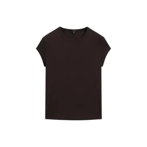 Massimo Dutti T-Shirts Women's Chocolate