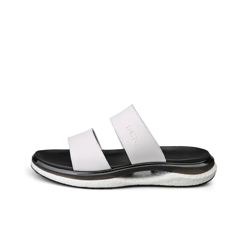 DCK Foam Sole Rubber Sole Cut-Out Slip-Resistant Abrasion-Resistant Slide Slippers Men's-6
