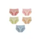 5 Pcs Set[Orange Red+Light Pink+Fruit Green+Apricot+Blue]