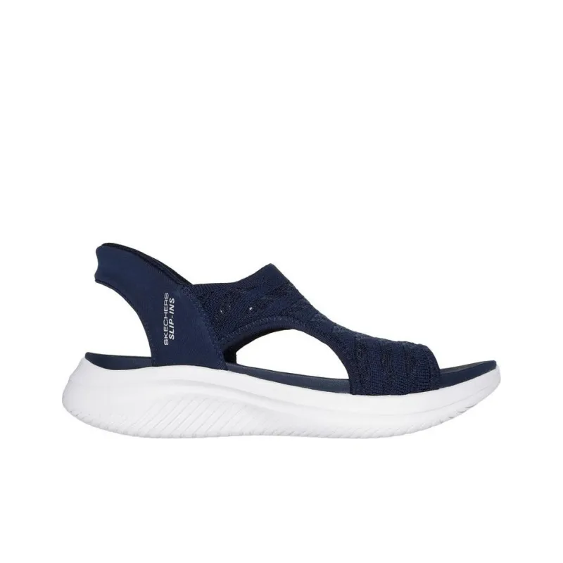 Skechers Ultra Flex 3.0 Beach Sandals Women's Marine Blue-1