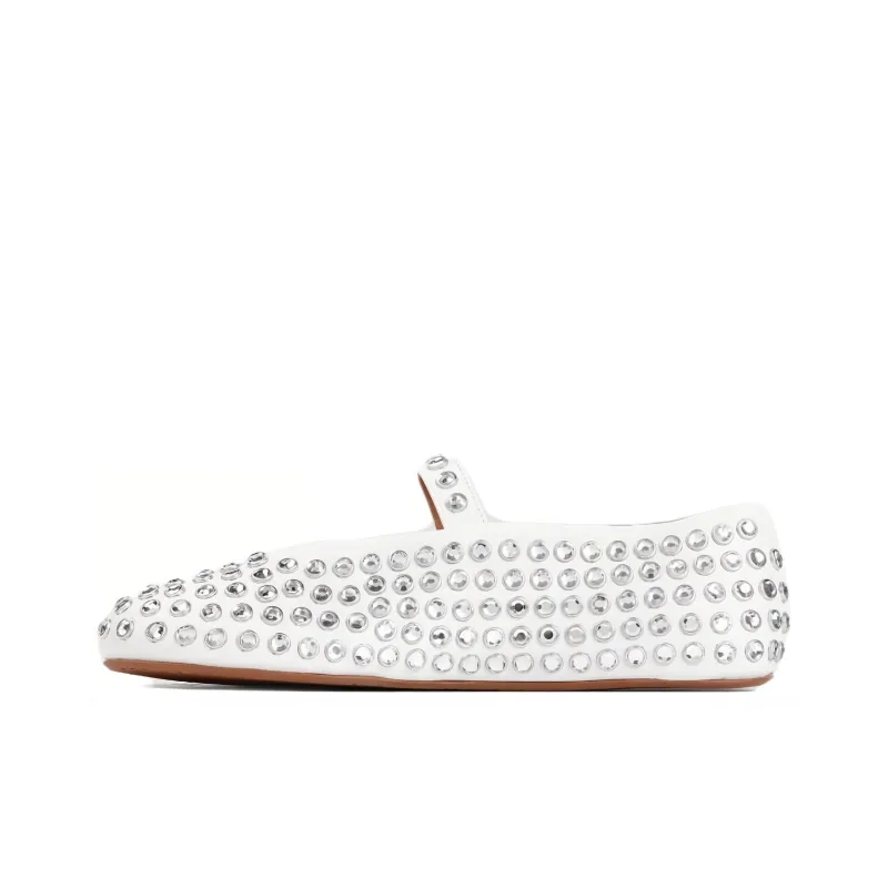 Alaia Casual Single Shoes Women's White-0