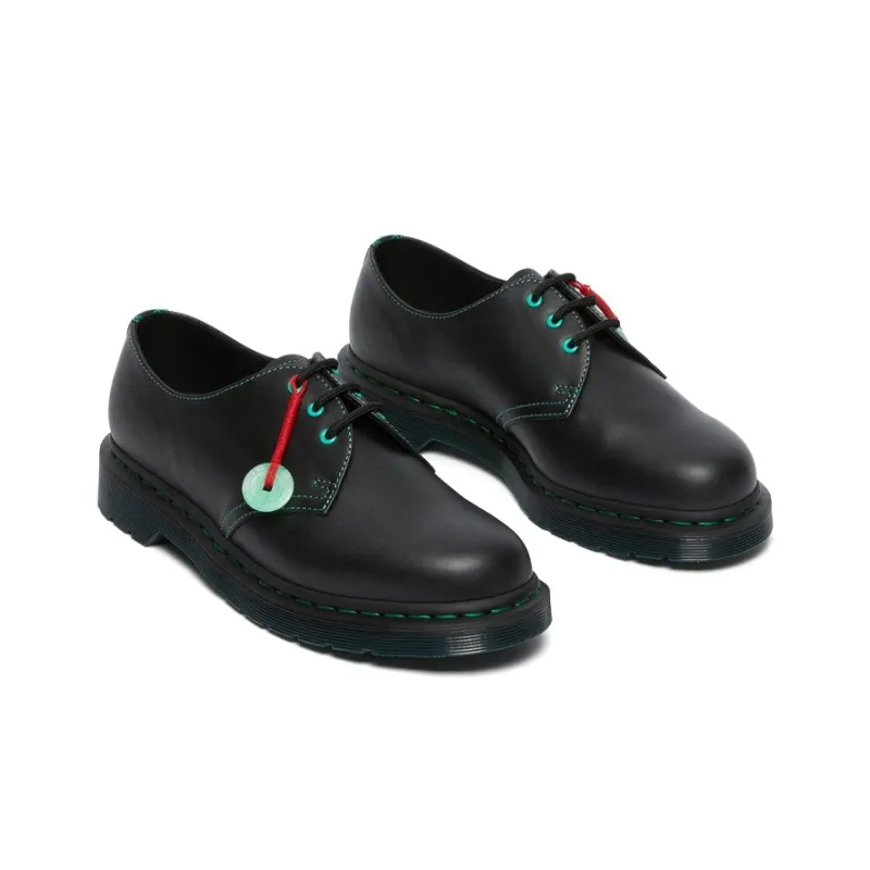 Dr.Martens 1461 Chinese New Year Leather Oxford Shoes 'Black' Women's-3