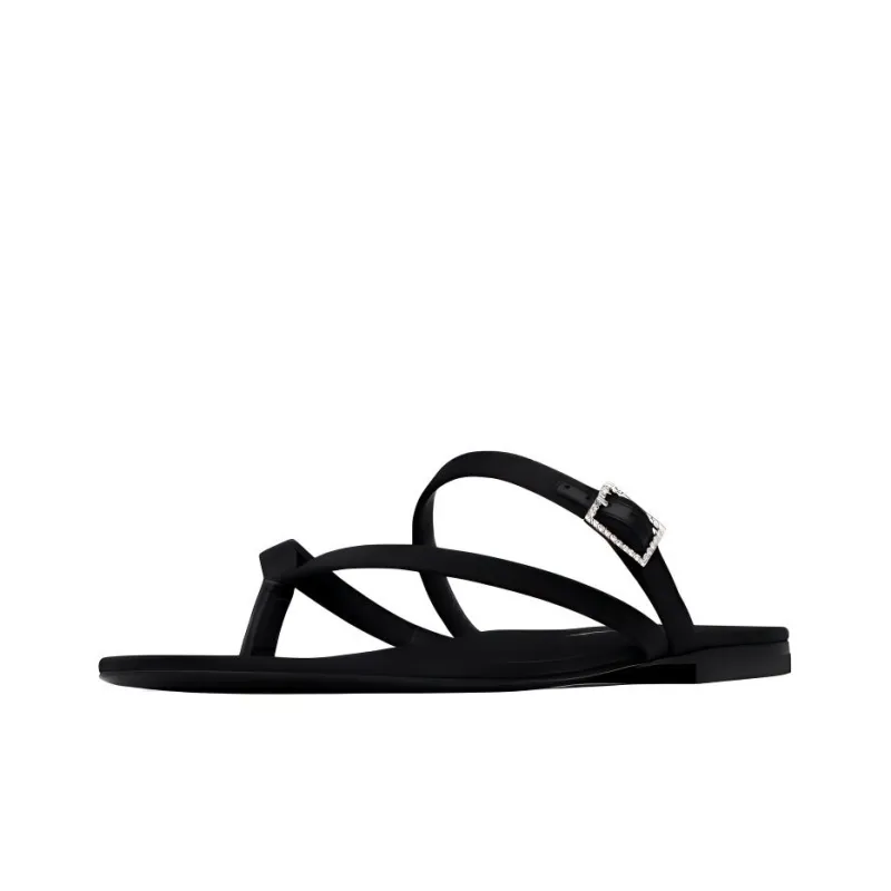 SAINT LAURENT Flip Flops Women's Black-2
