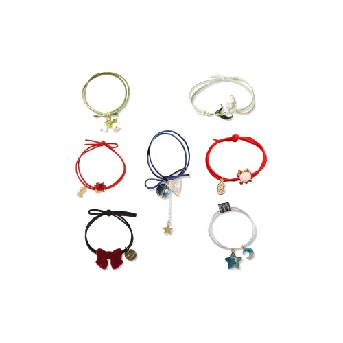 Enchanting Cat Alloy Hair Tie Women's