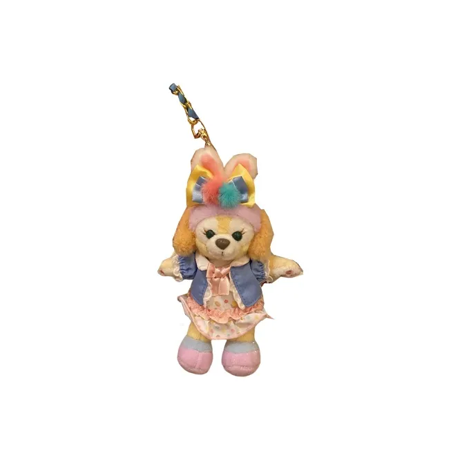 Disney 2021 Spring Easter CookieAnn Yellow Dolls Plush Pendant Small Size Tall-1