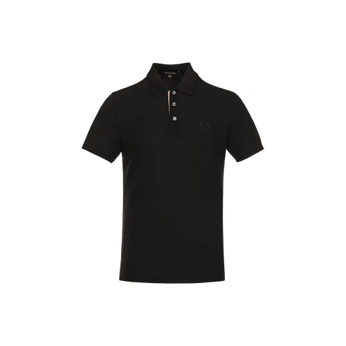 BRAUN BUFFEL Polo Shirts Men Black