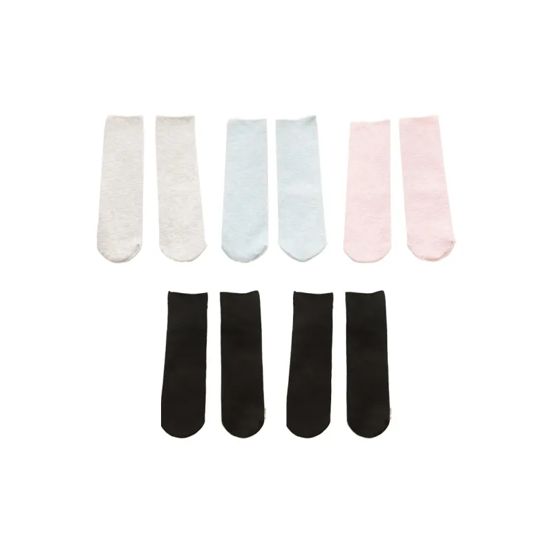 MIIOW Trend Party Series Knee High Socks Women's 5 Pack-10