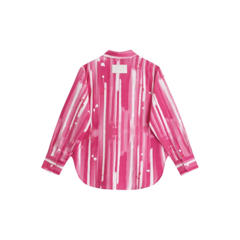 Richie Macie Shirt Women's Rose Red-1