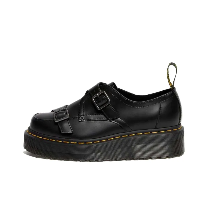 Dr.Martens Sidney Monk Platform Shoes Unisex Black-0