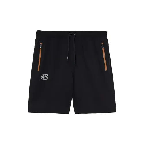 On X LOEWE Casual Shorts Unisex Black