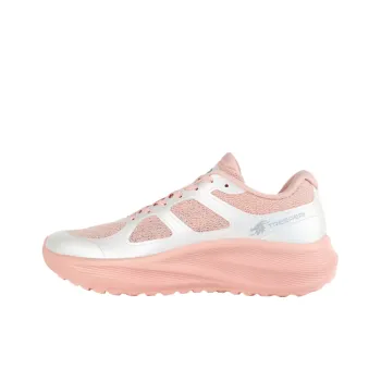 TREEPERI Running Shoes Women's Low Top Pink, Ecru