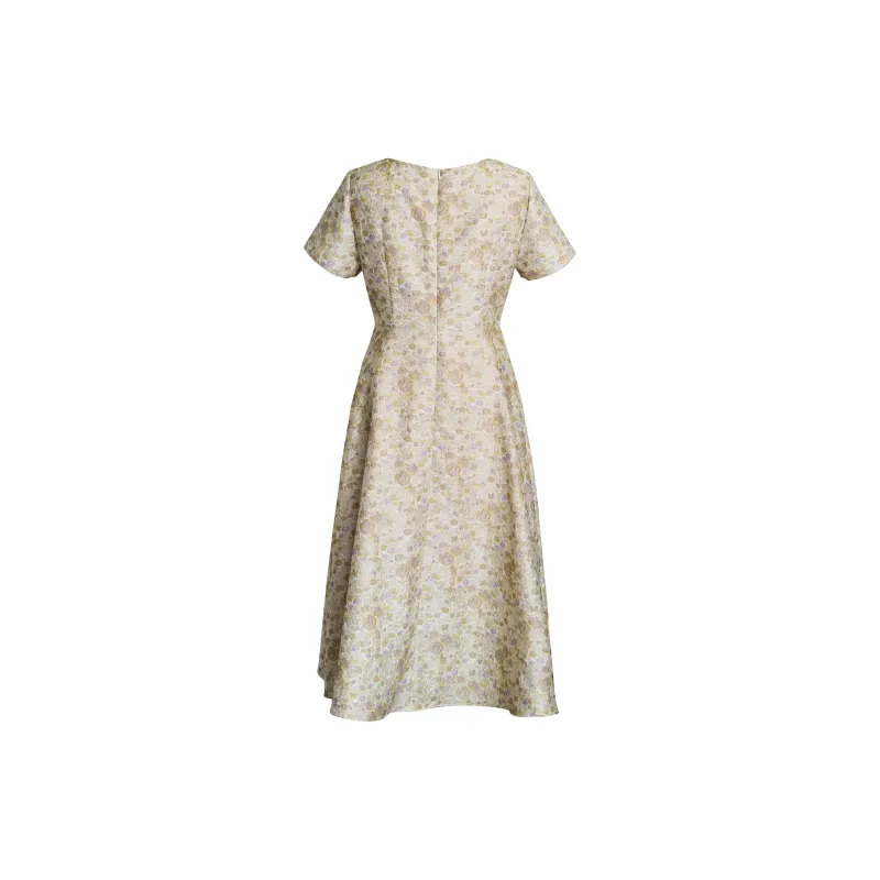 ROEYSHOUSE Short Sleeved Dresses Women's Multicolor-1