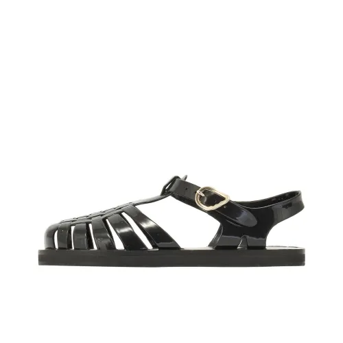 ANCIENT GREEK SANDALS Homeria Roman Sandals Women's Black
