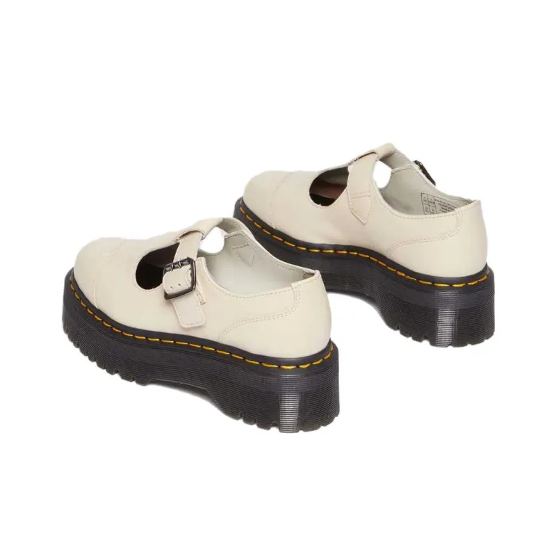 Dr.Martens Bethan Pisa Leather Platform Mary Jane 'Parchment Beige' Women's-3
