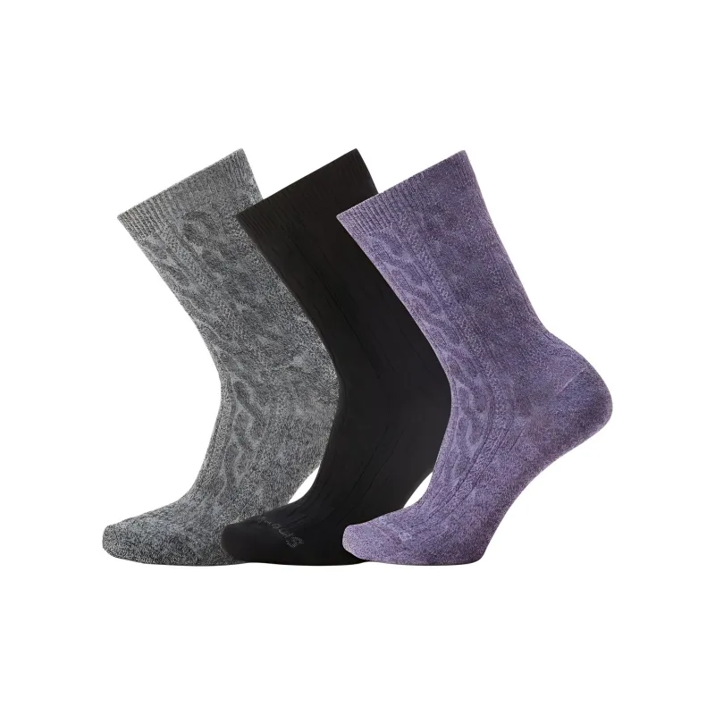 SMARTWOOL Mid-Calf Socks Unisex 3 Pack-0