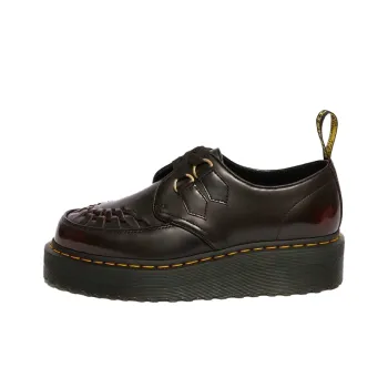 Dr.Martens Sidney Arcadia Low-Top Platform Shoes Unisex Dark Red