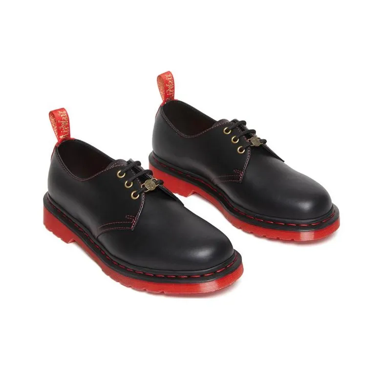 Dr.Martens 1461 Year Of The Rabbit Leather Oxford Shoes 'Black Red'-2