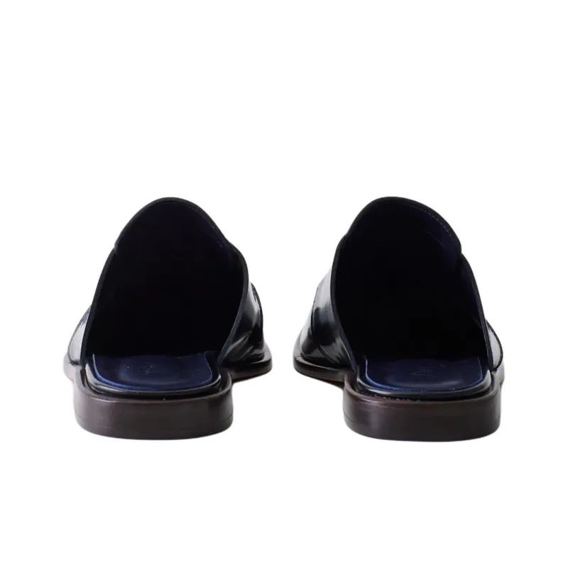 TIBI Slip-Resistant Wrap-toe Slippers Women's Blue-4
