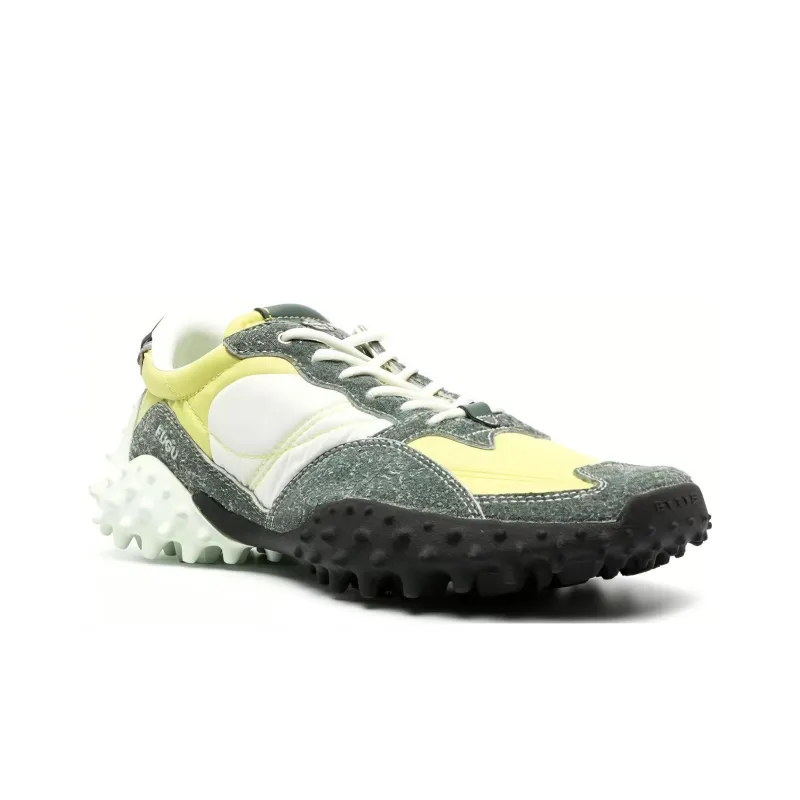 EYTYS Fugu Low Top Casual Shoes Men's Green Yellow-1