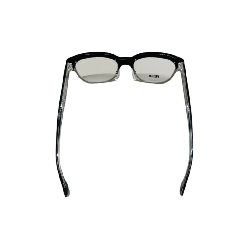 FENDI - Oval Eyeglass Frames Unisex Black-1