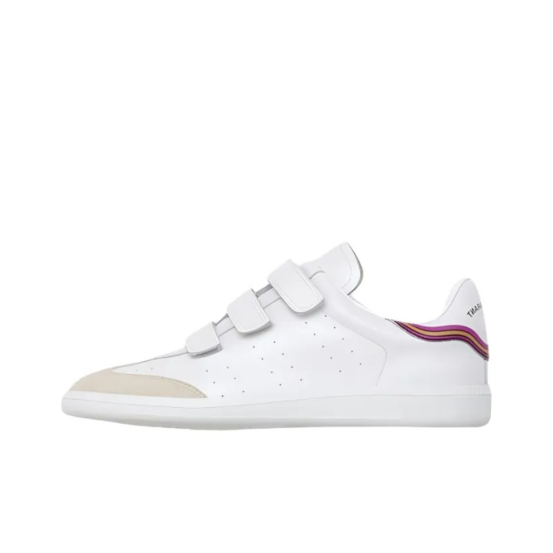 ISABEL MARANT Skateboard Shoes Women's Low-Top Ecru-0