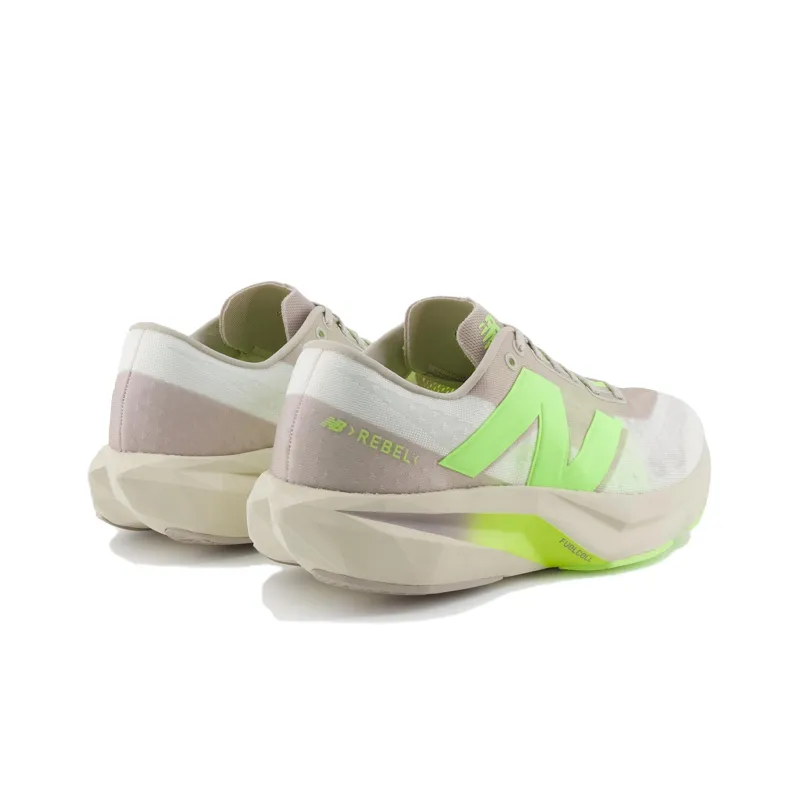 New Balance FuelCell Rebel V4 Moonrock Bleached Lime Glo-3