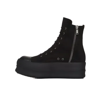 Rick Owens DRKSHDW High Top Skateboard Shoes Men's Black