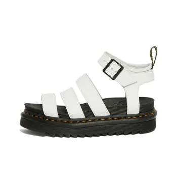 Dr.Martens Blaire Leather Strap Sandals White Women's