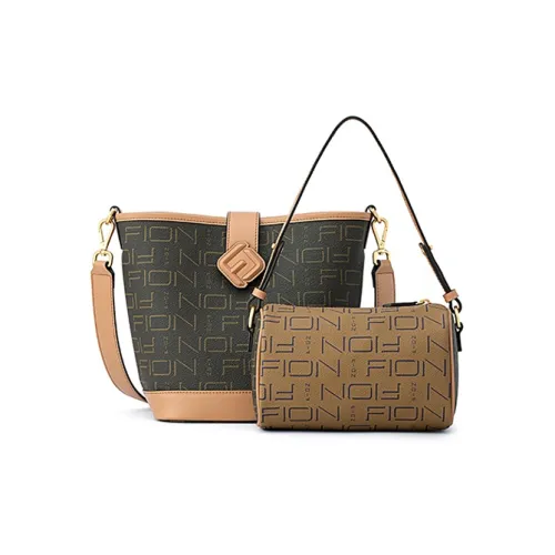 FION Crossbody Bags Caramel Brown