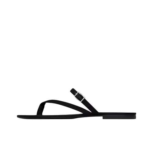 SAINT LAURENT Flip Flops Women's Black