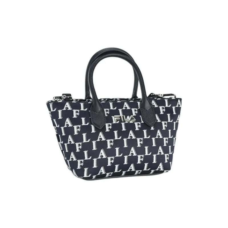 FILA Fabric, Polyurethane, PU, Synthetic Leather One Shoulder Handbag Extra Small Women's Legend Blue-3
