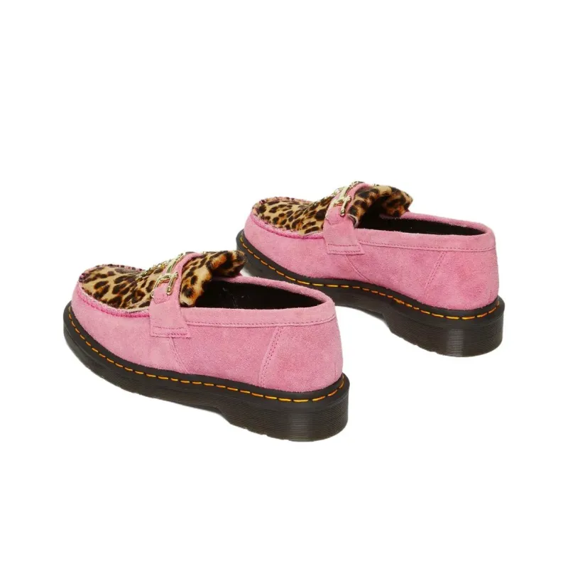 Dr. Martens Adrian Leopard-print Suede Loafers-4