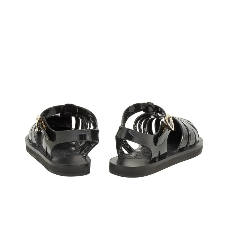 ANCIENT GREEK SANDALS Homeria Roman Sandals Women's Black-4