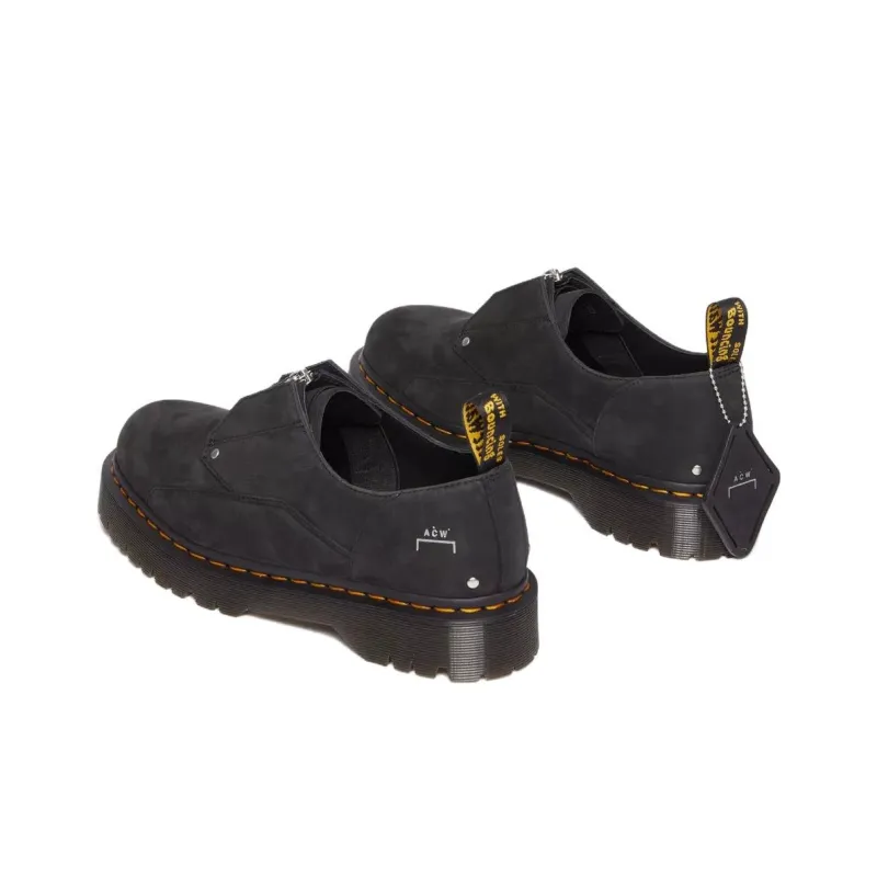 Dr. Martens 1461 Bex A COLD WALL Black Milled Nubuck-3