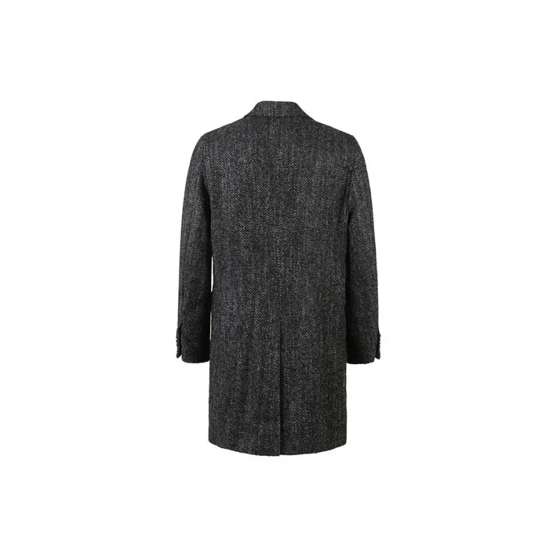 Zegna SS24 Coats Men's Dark Gray-1