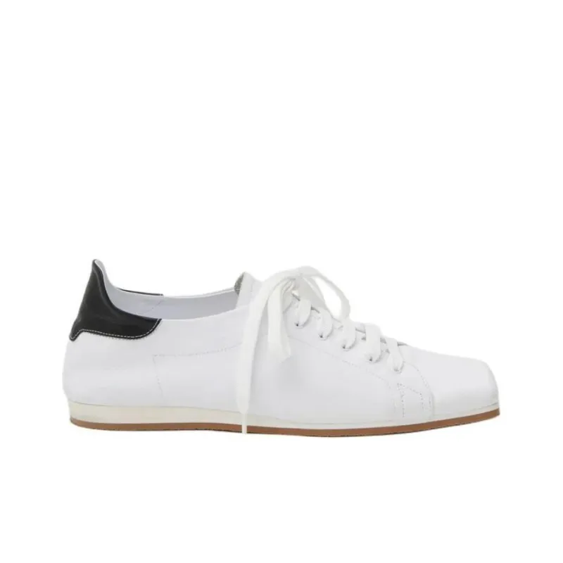 TIBI Seth Low-Top Casual Shoes Women's White-1