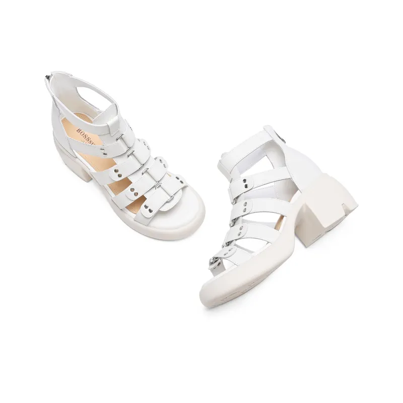 BOSSSUNWEN Roman Sandals 6cm Women's-3