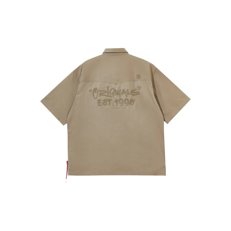 JACK&JONES Shirts Men E11 Khaki-1