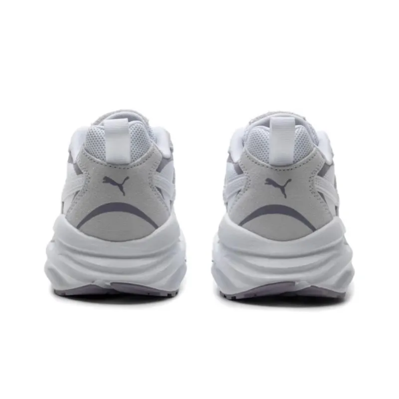 PUMA Hypnotic LS Durable Breathable Lightweight Low Top Casual Running Shoes Women's White Gray-3