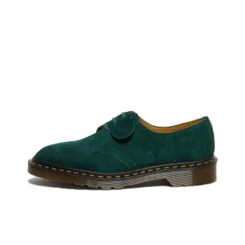 Dr.Martens 1461 Made In England Suede Oxford Shoes 'Green'