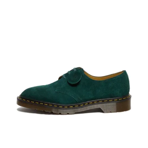 Dr.Martens 1461 Made In England Suede Oxford Shoes 'Green'