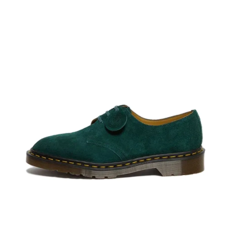 Dr.Martens 1461 Made In England Suede Oxford Shoes 'Green'-0