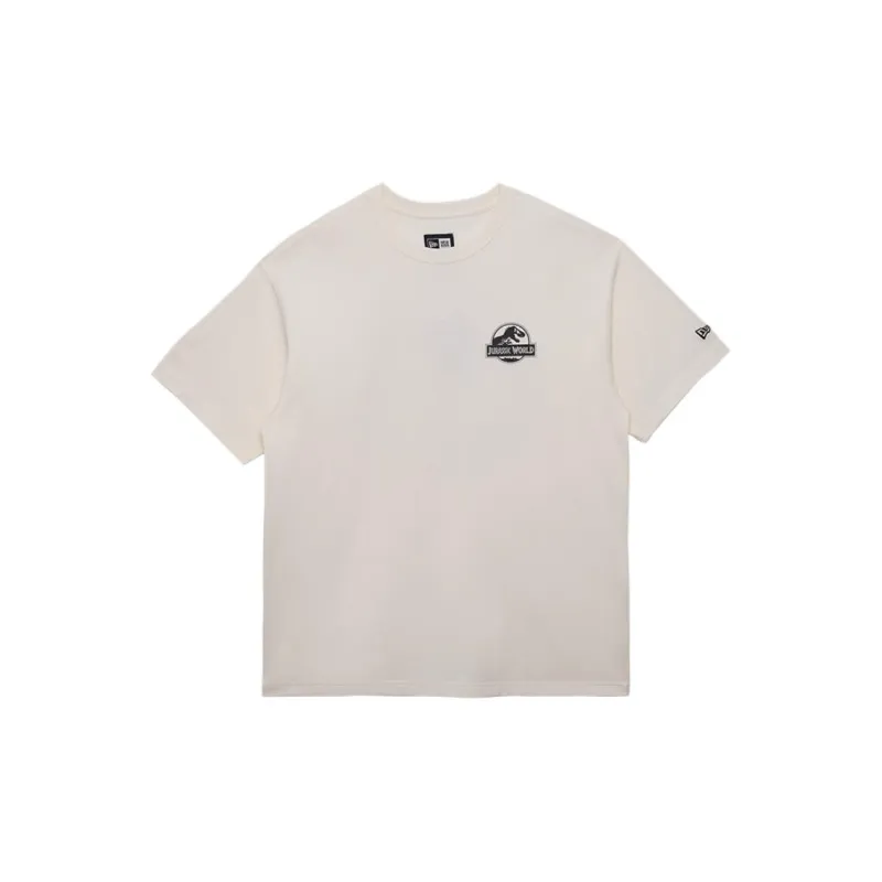 New Era T Shirt Unisex Ivory White-1
