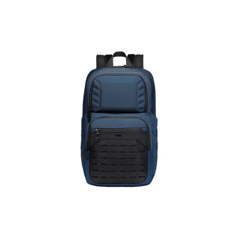 OZUKO Oxford Backpack Men's Black/Camo/Gray/Blue-3