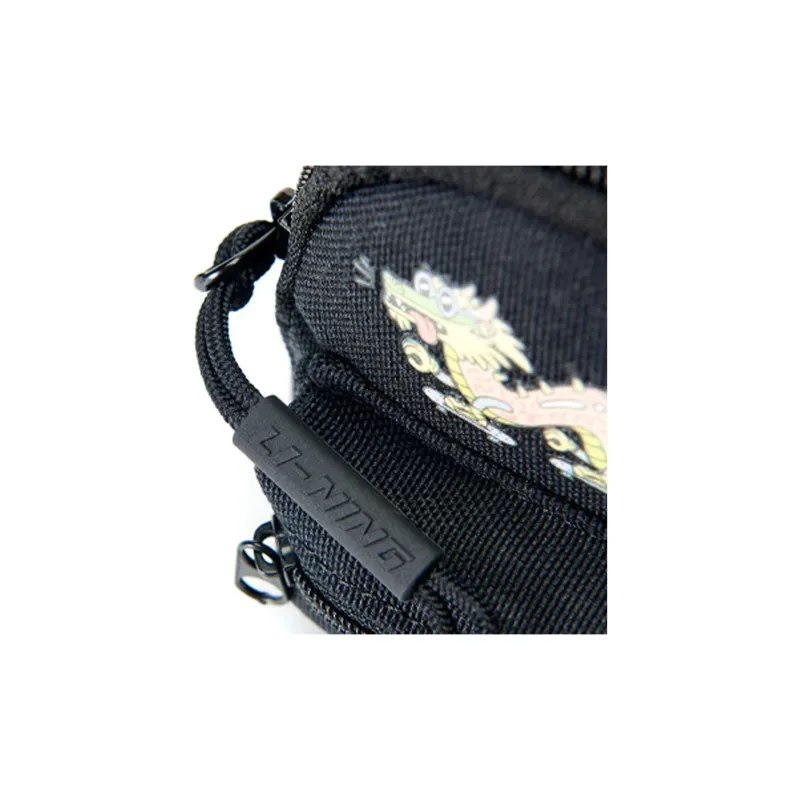 LiNing Li Ning X Steven Harrington Fabric Earphone Case Regular Unisex Black-3